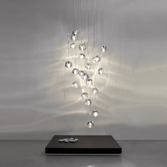 Mizu Round Cluster Pendant Light