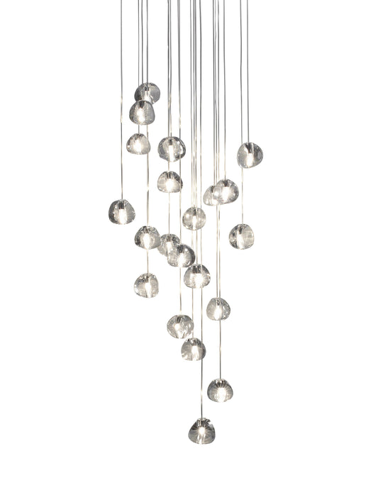 Mizu Square Cluster Pendant Light