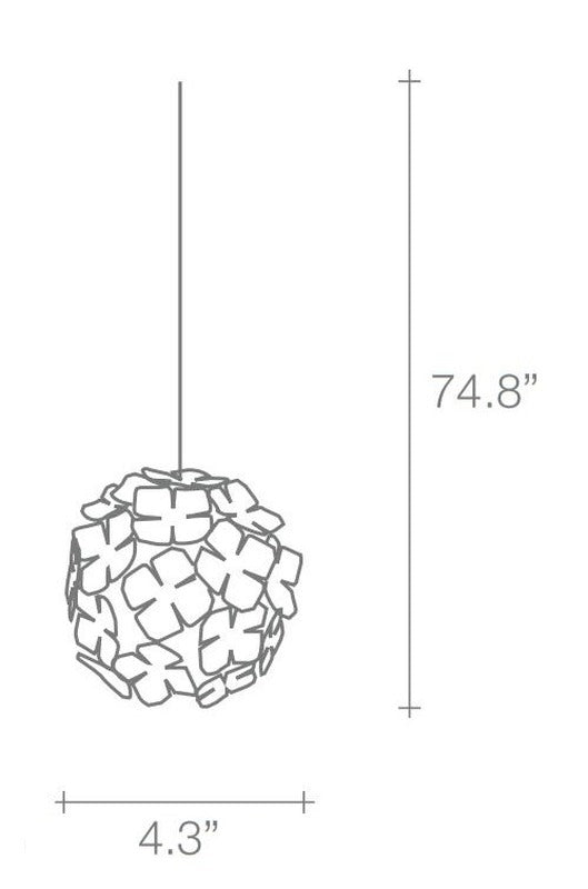 Orten'zia Small Pendant Light