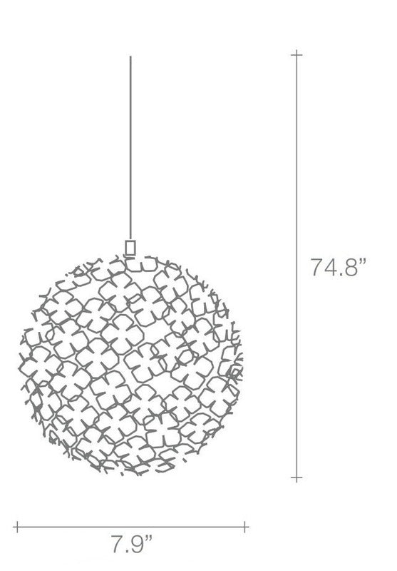 Orten'zia Small Pendant Light