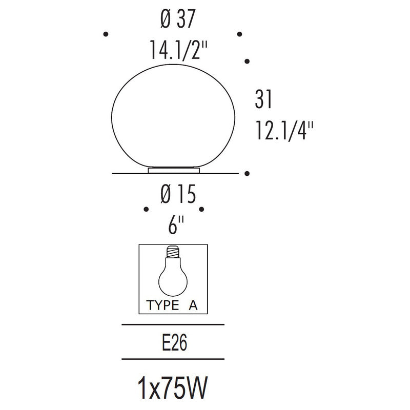 Sphera T3 Table Lamp