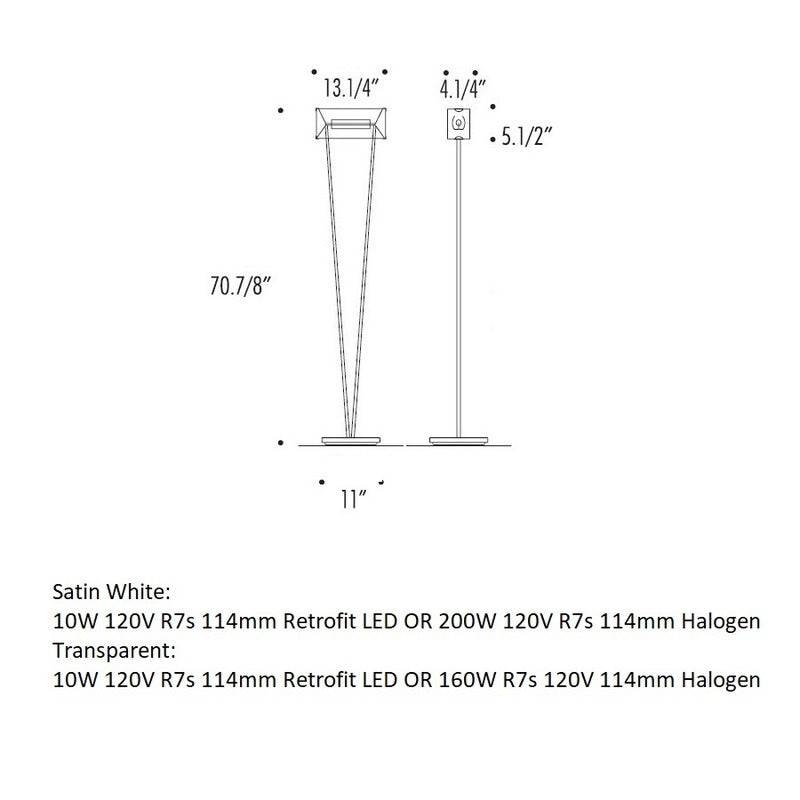 Vittoria TR1 Floor Lamp