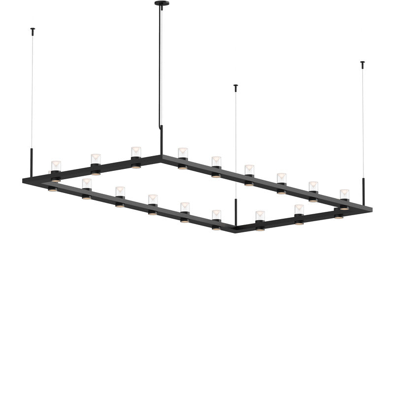 Intervals Rectangle LED Pendant Light