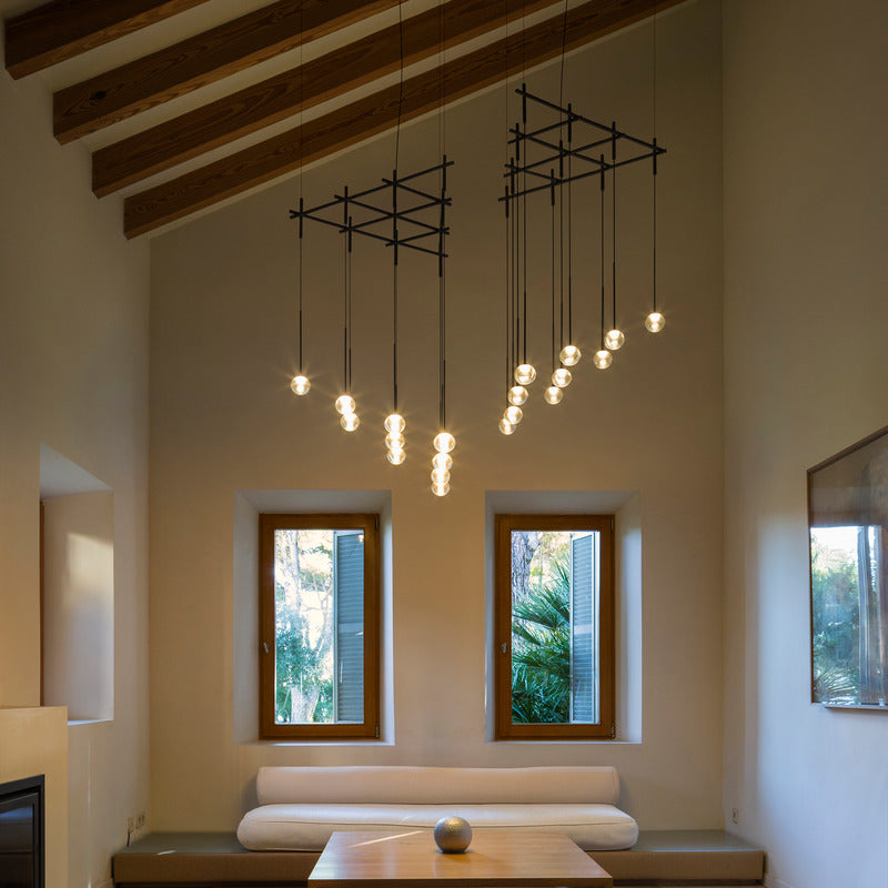 Algorithm Triangular LED Pendant Light