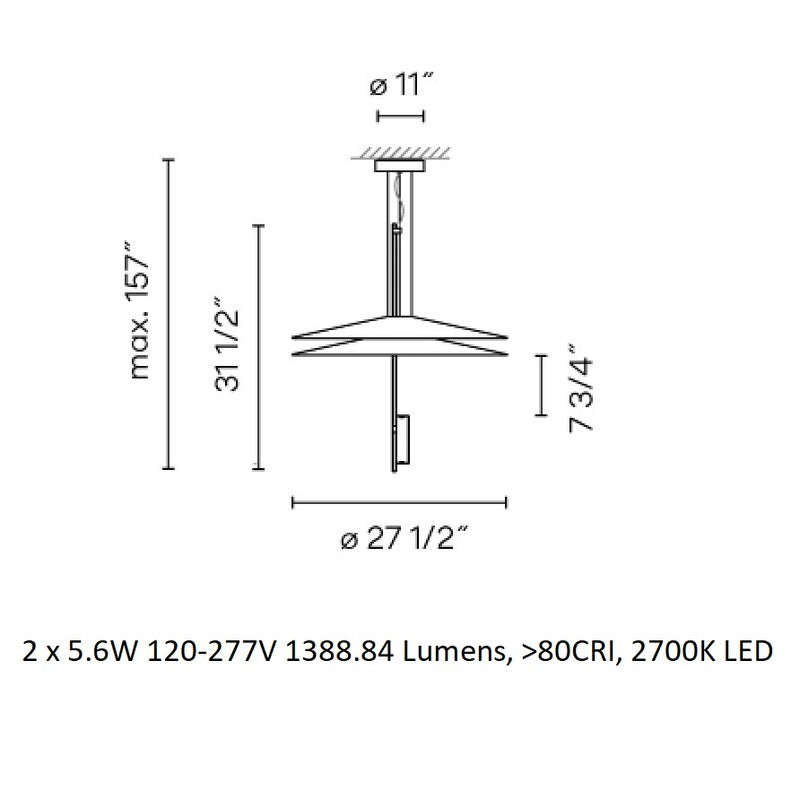 Flamingo 1510 LED Pendant Light