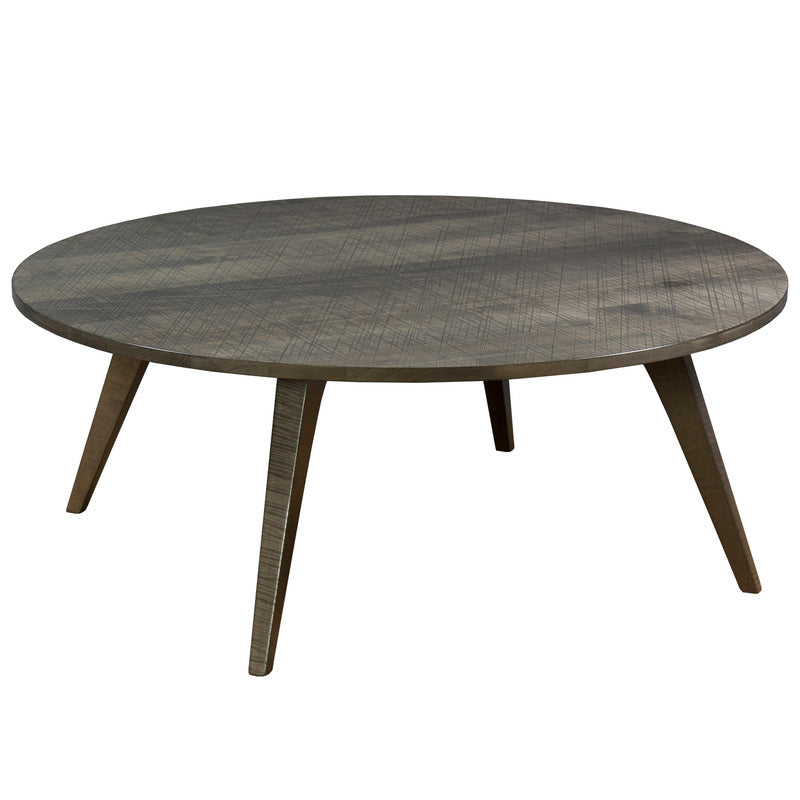 Martin Etched Round Cocktail Table