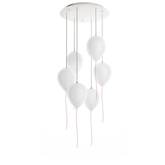 Balloon Round Multi Light Pendant Light