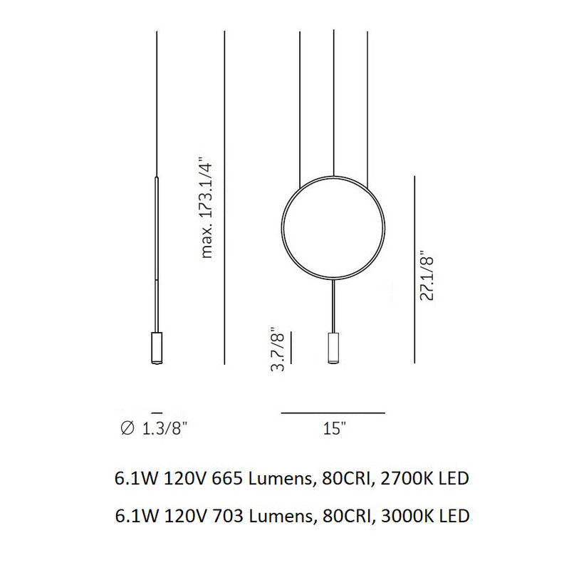 Revolta Pendant Light