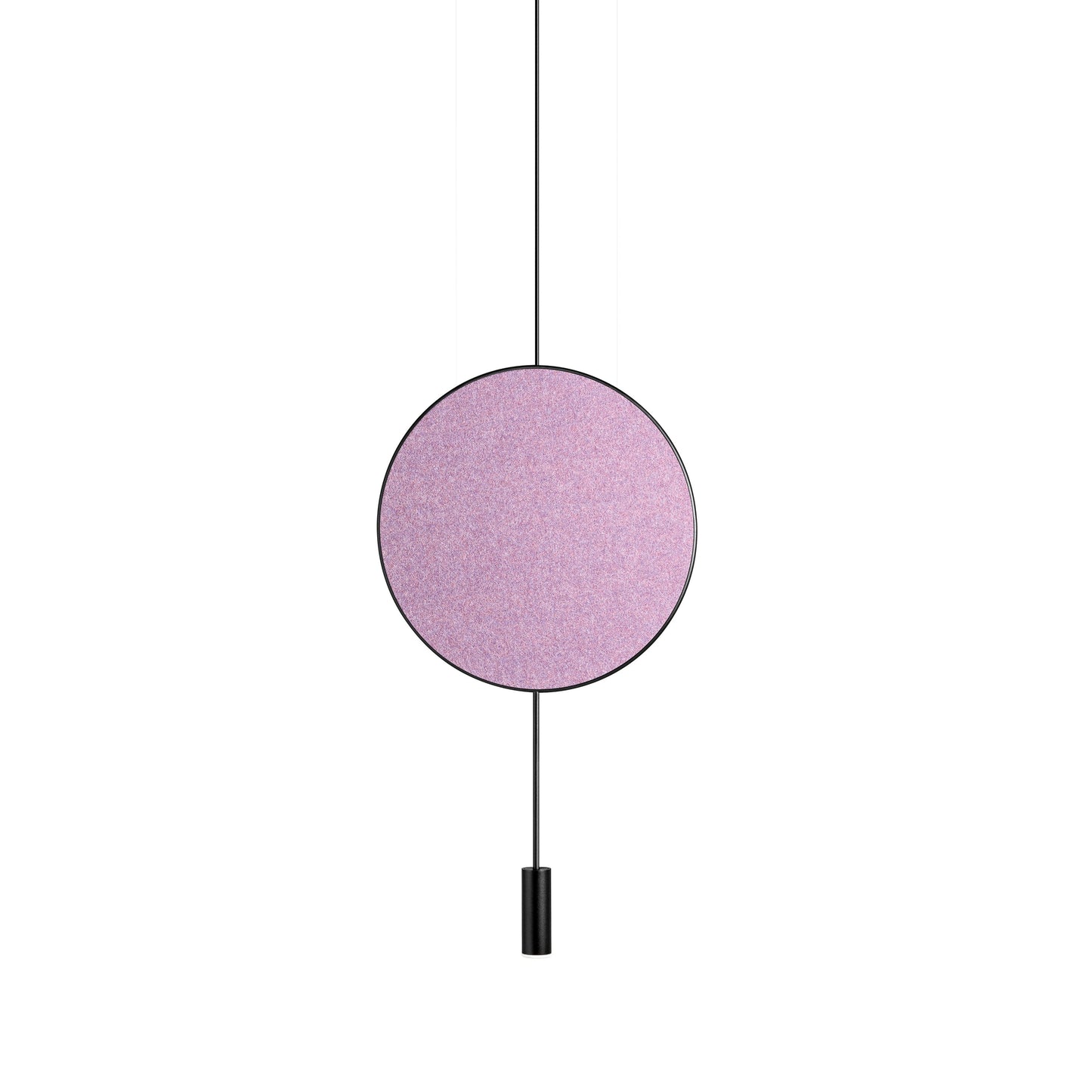 Revolta Pendant Light with Acoustic Panel