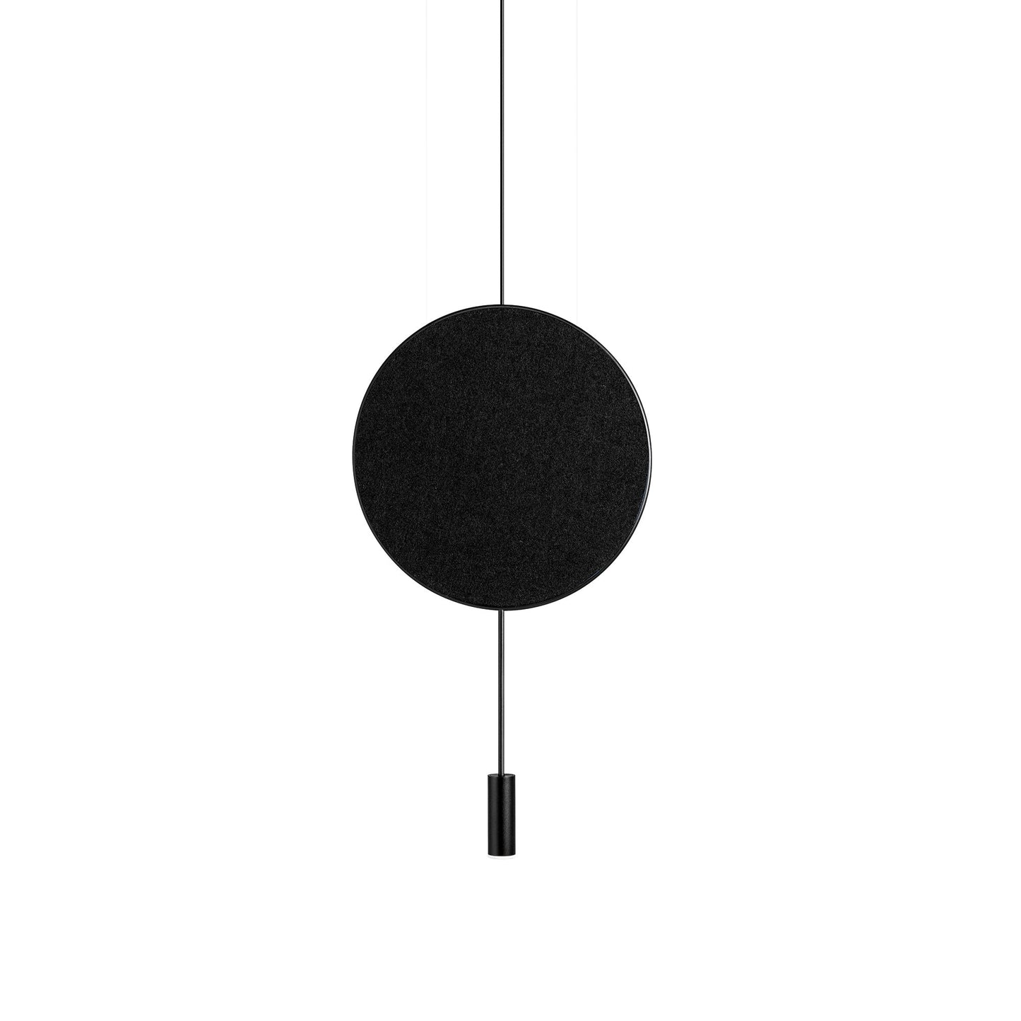 Revolta Pendant Light with Acoustic Panel