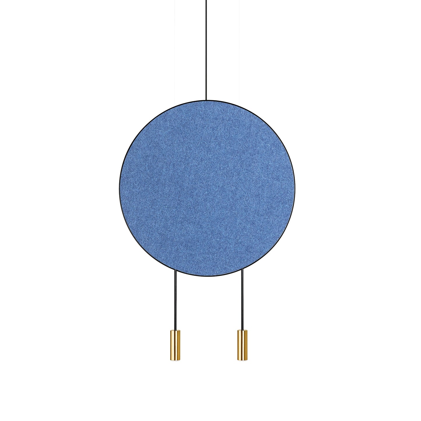 Revolta Pendant Light with Acoustic Panel