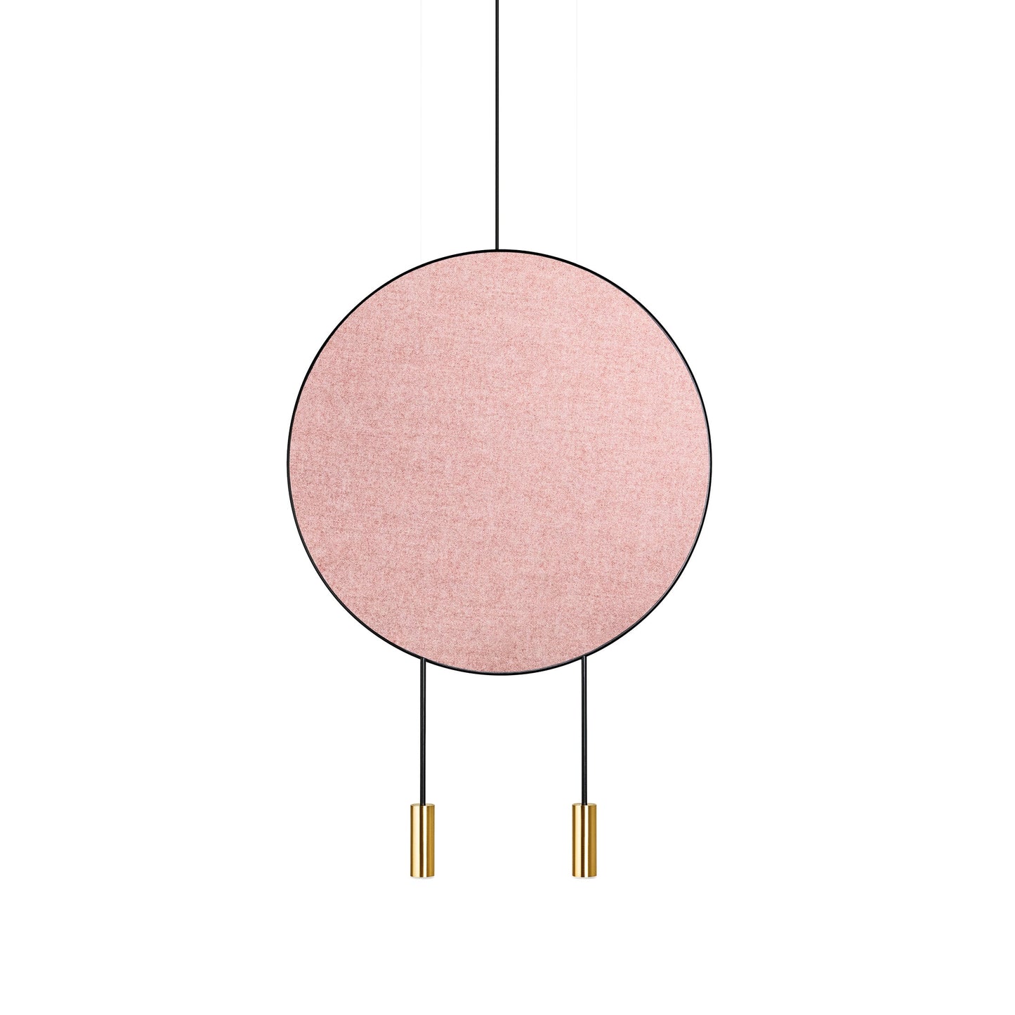 Revolta Pendant Light with Acoustic Panel