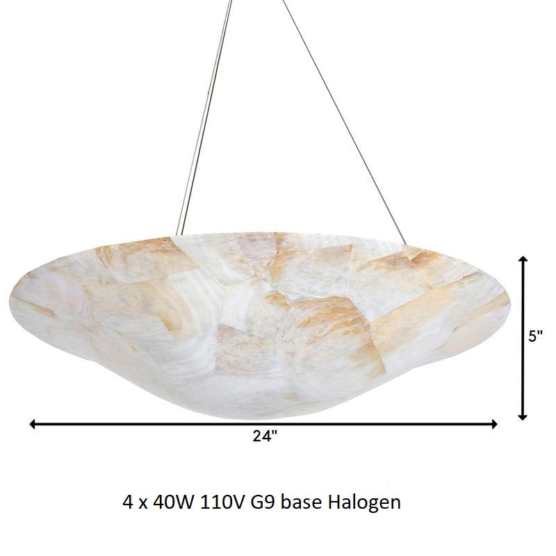 Kabebe Shell Bowl Pendant Light