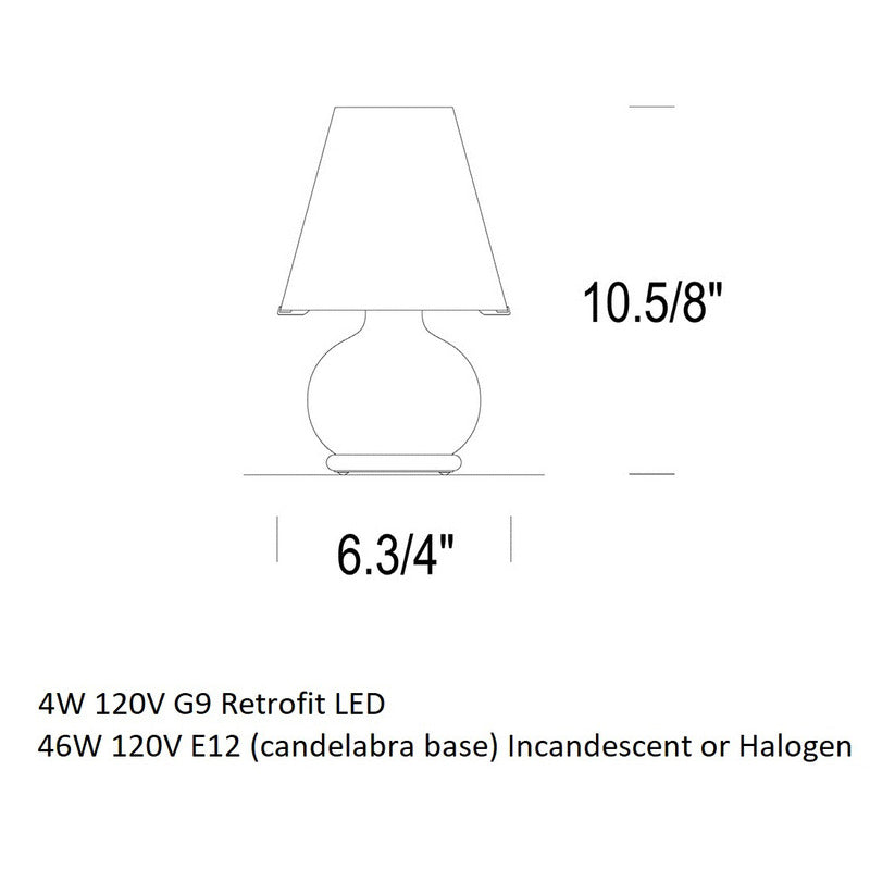 Paralume Mini Table Lamp