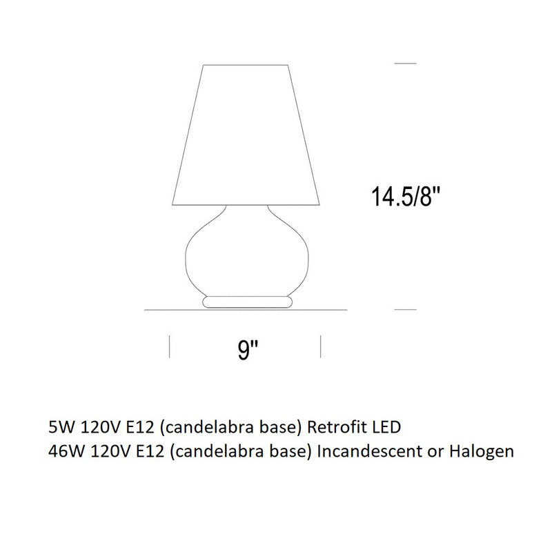 Paralume Table Lamp