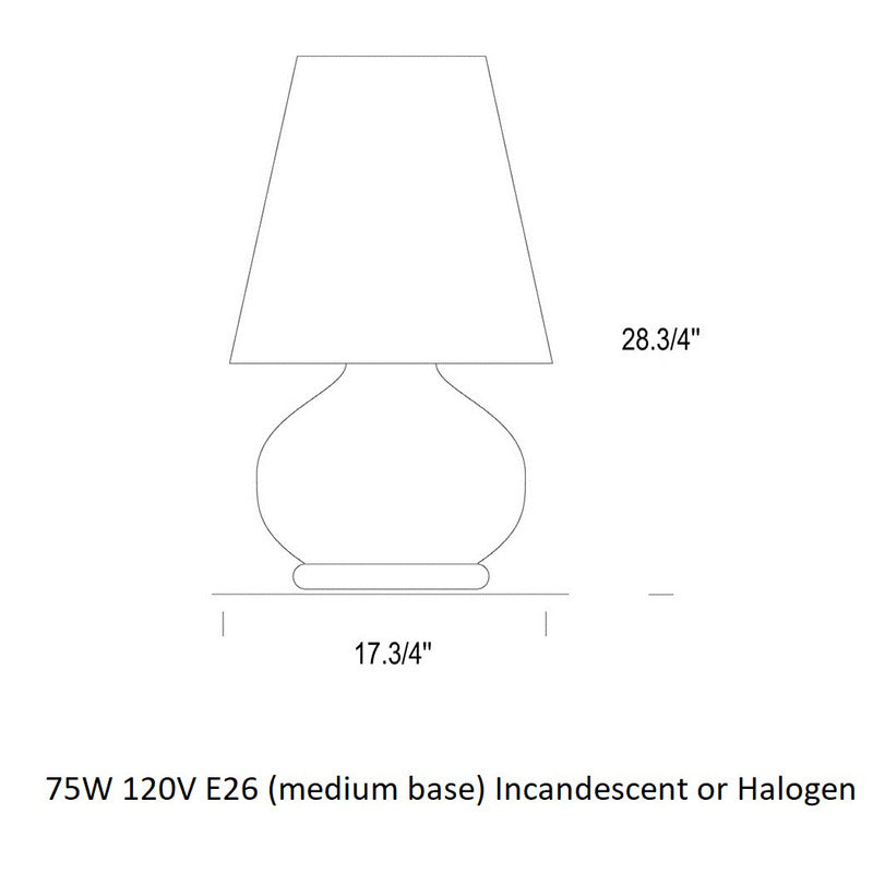 Paralume Table Lamp