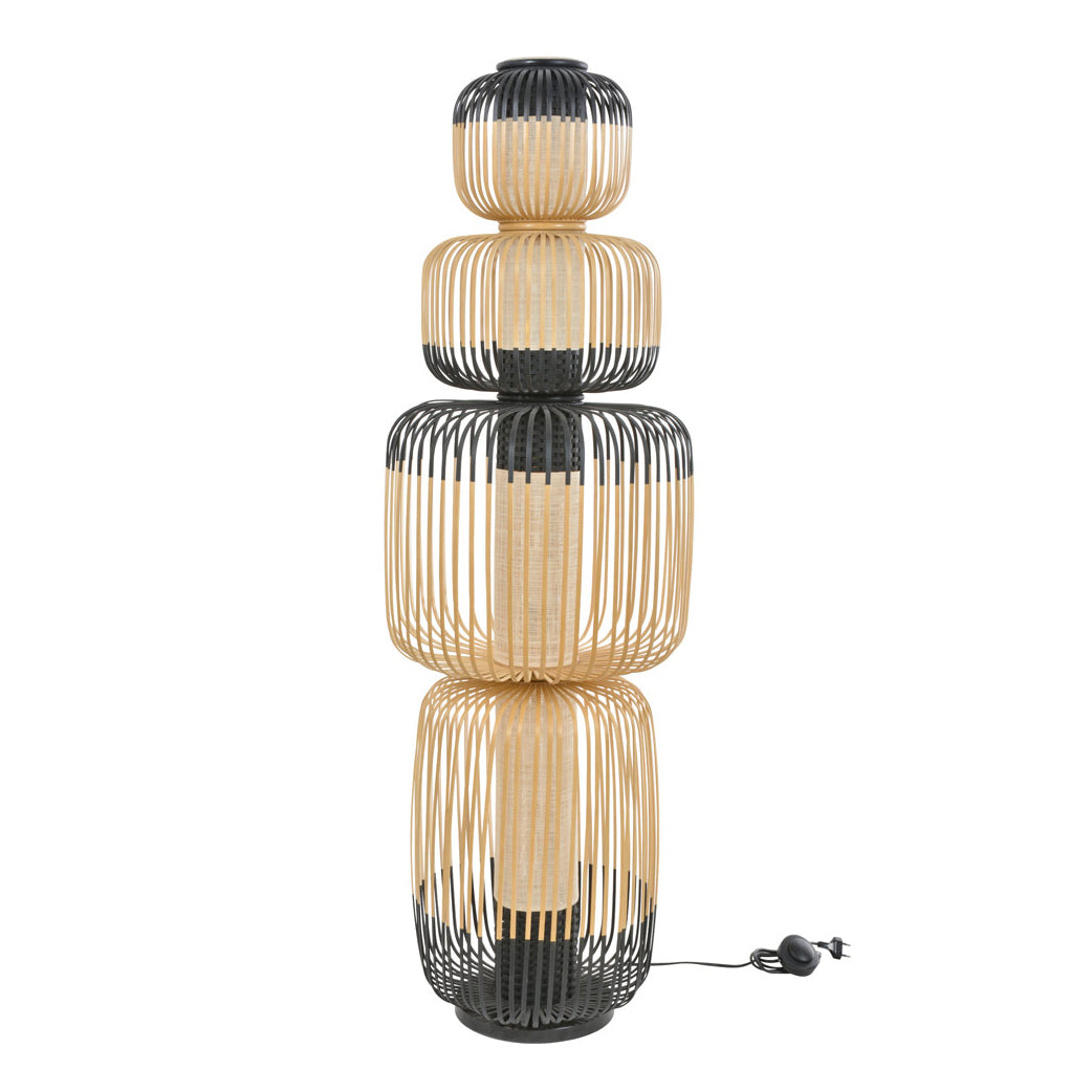 Bamboo Multi-Light Floor Lamp