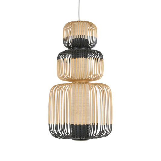 Bamboo Multi-Light Pendant Light