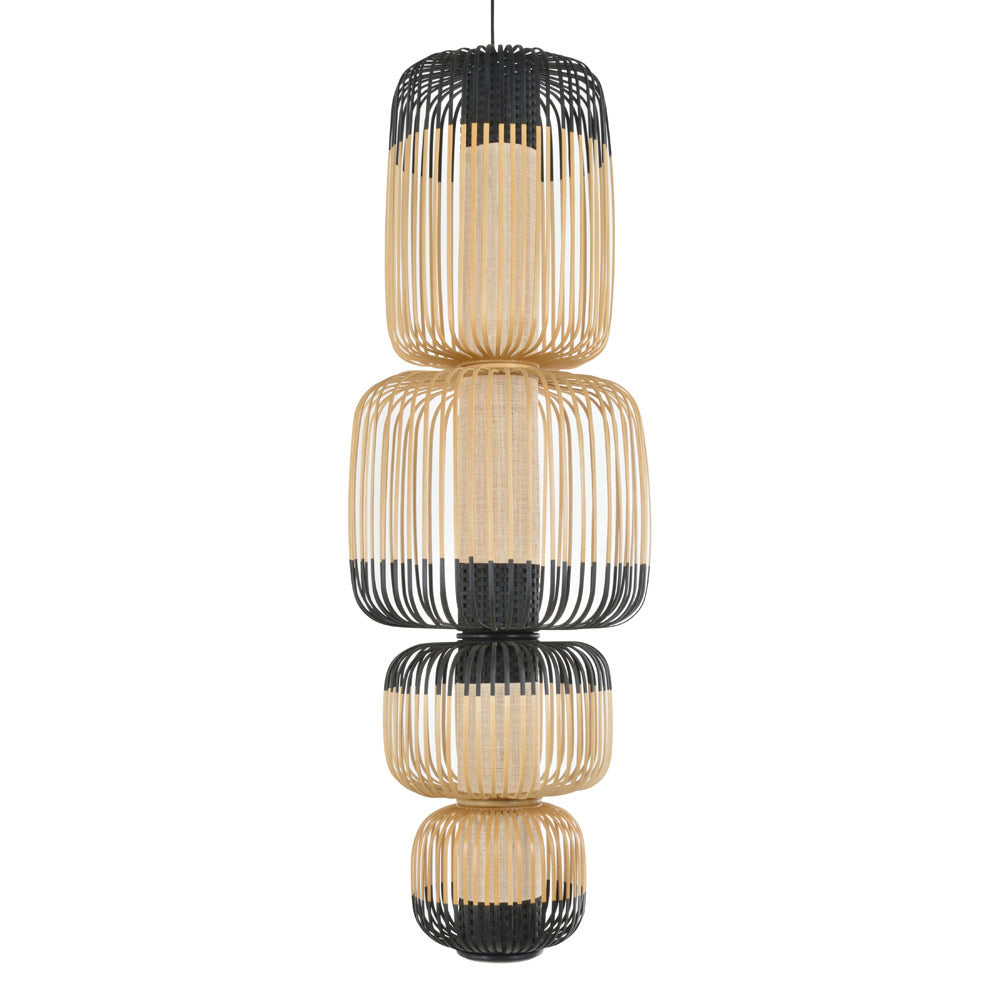 Bamboo Multi-Light Pendant Light