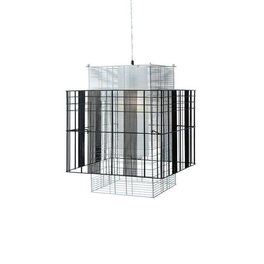 Mesh Cubic Medium Pendant Light