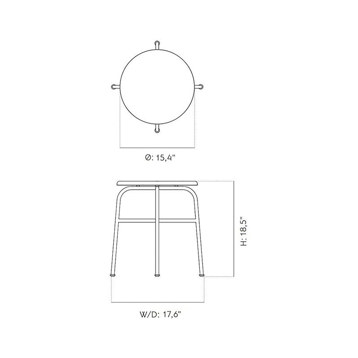 Afteroom Stool