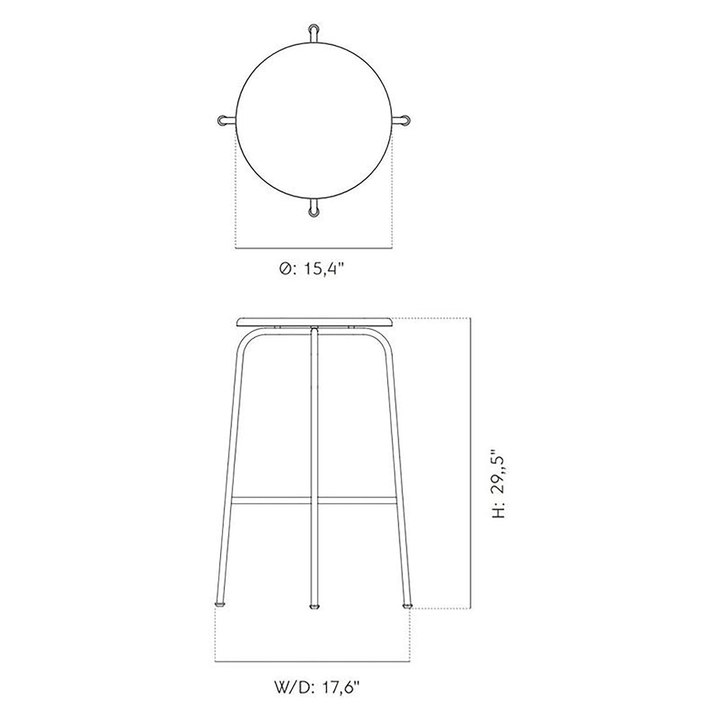 Afteroom Stool