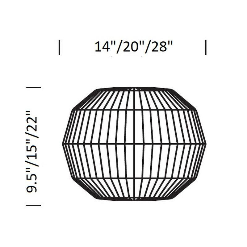 Nelson Angled Sphere Pendant Light