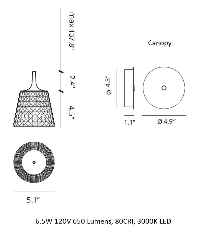 Valentina Pendant Light