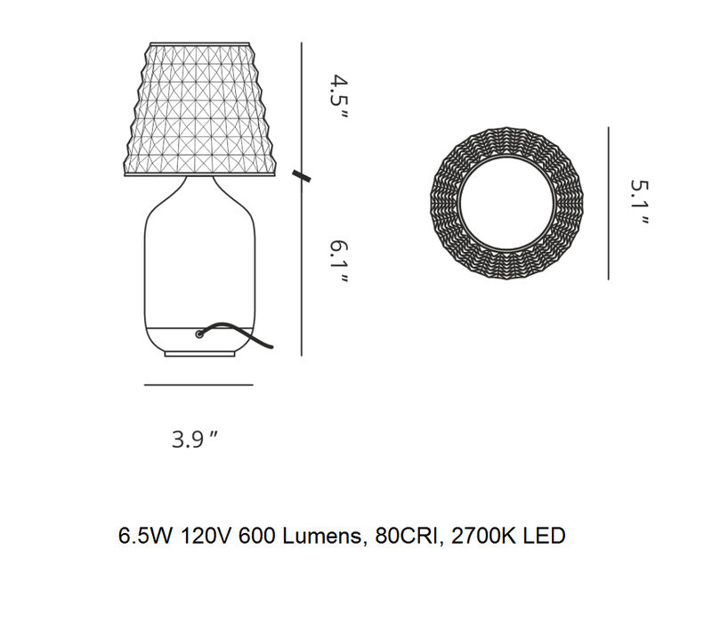 Valentina Table Lamp