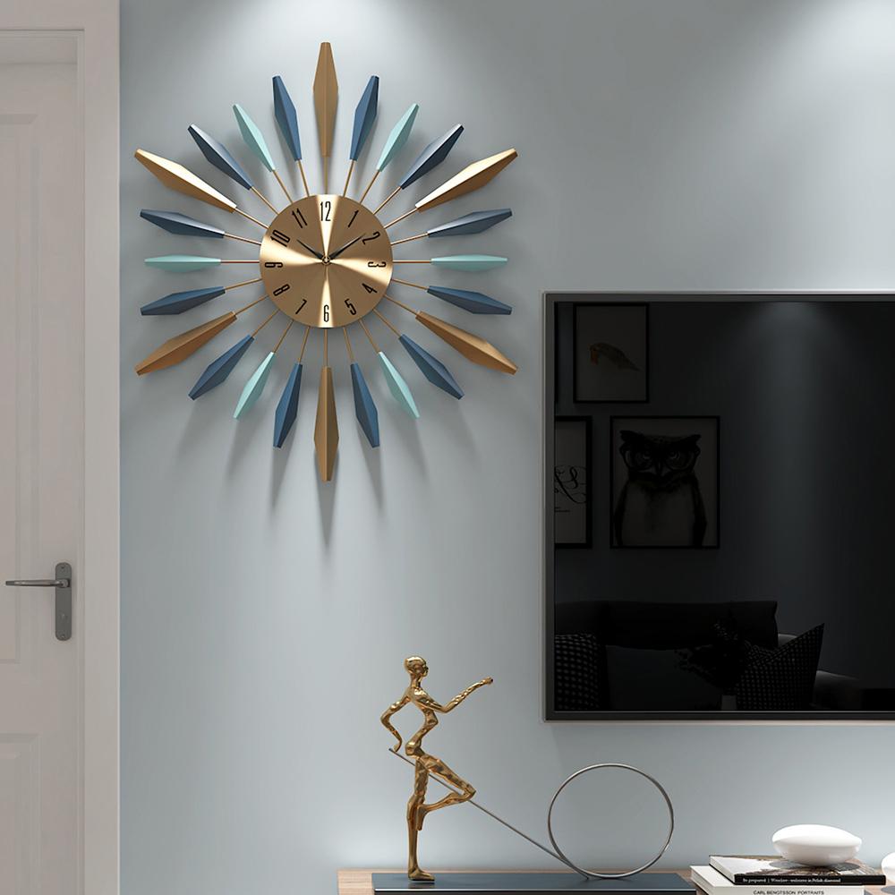 【 Extra $20 Off Now】22'' Mid Century Decorative Oversized Clock