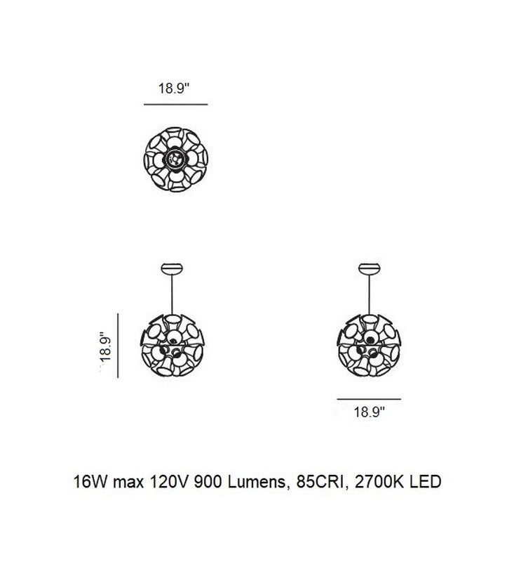 Chalice Suspension Light