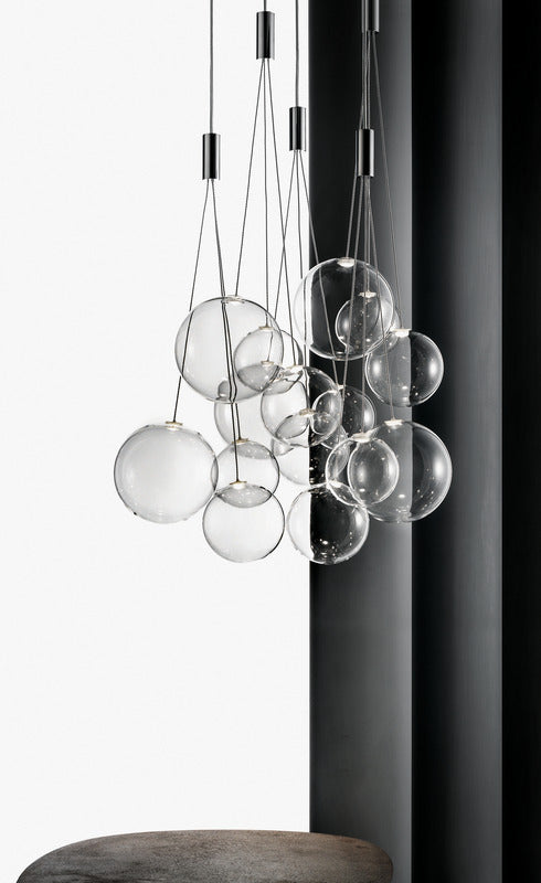 Random Multi-Light Round Pendant Light