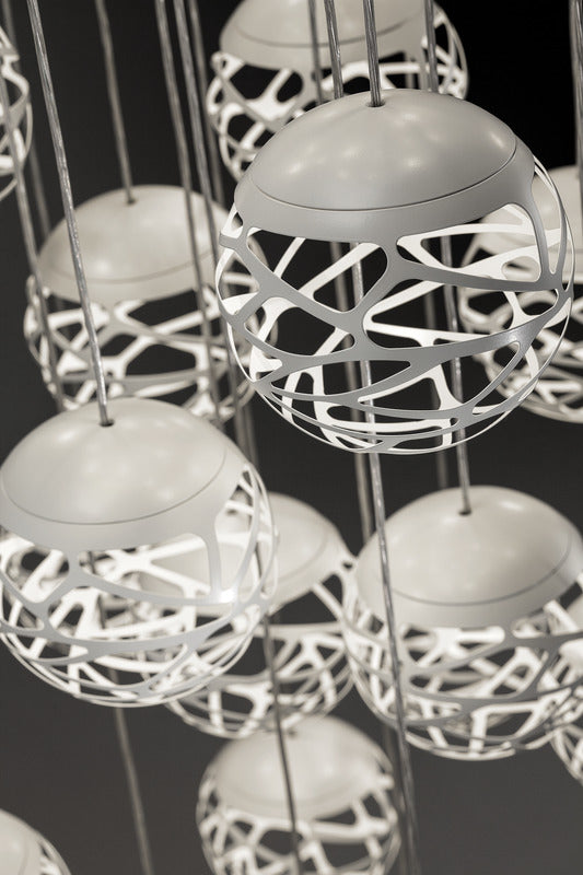 Kelly Cluster Sphere Multi-Light Pendant Light