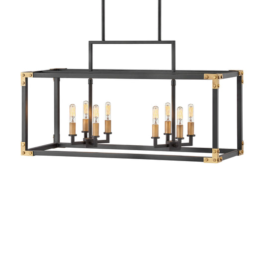 Louis Rectangular Chandelier