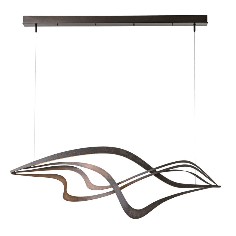 Crossing Waves LED Pendant Light