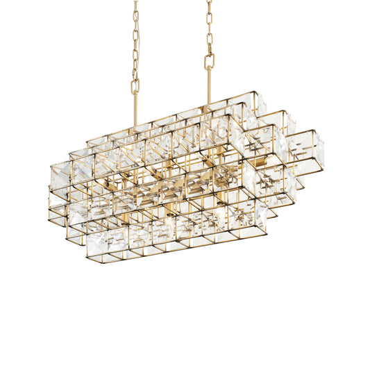 Cubic Linear Pendant Light