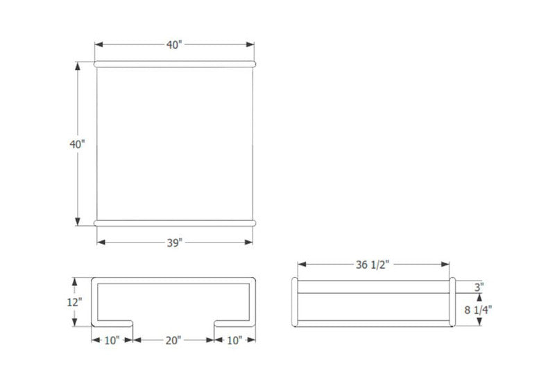 Untitled U2 Square Table