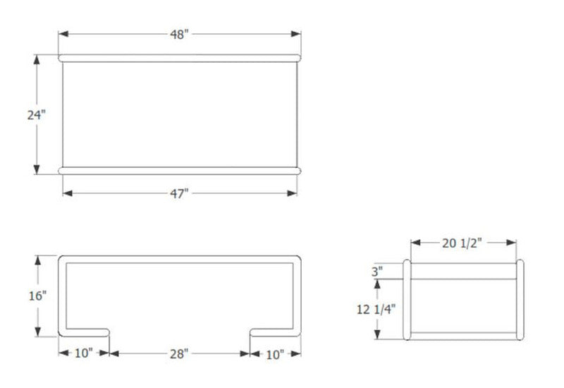 Untitled U4 Small Rectangular Table