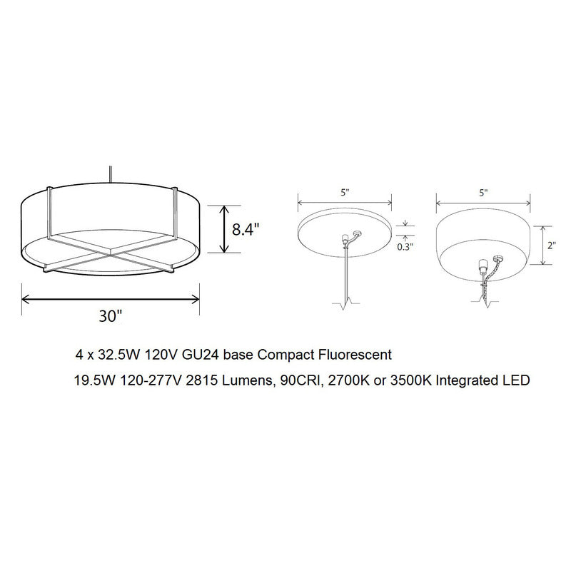 Cerno Plura 30 Pendant Light