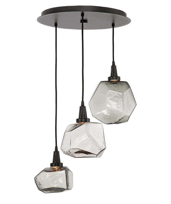 Gem Round Multi-Light Pendant Light