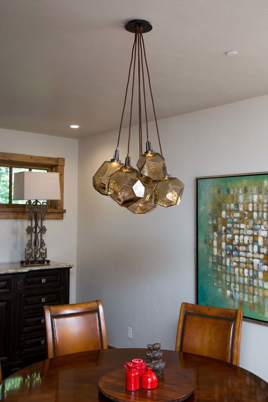 Gem Cluster Pendant Light