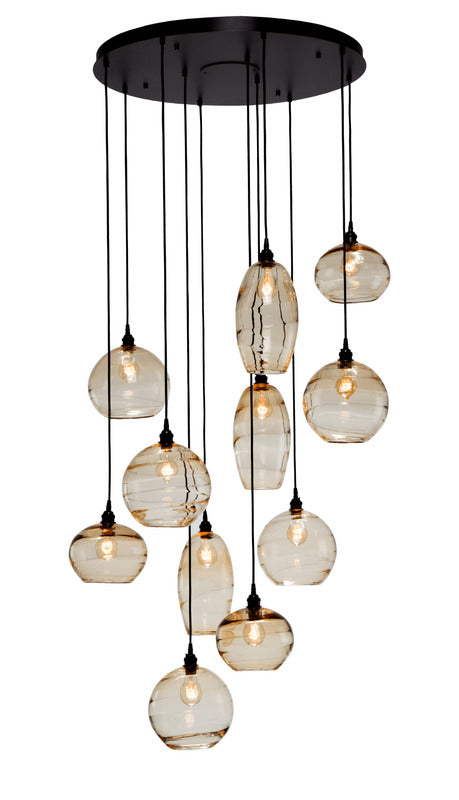 Misto Round Multi-Light Pendant Light