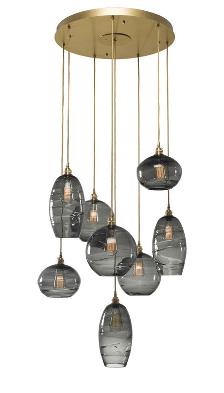 Misto Round Multi-Light Pendant Light