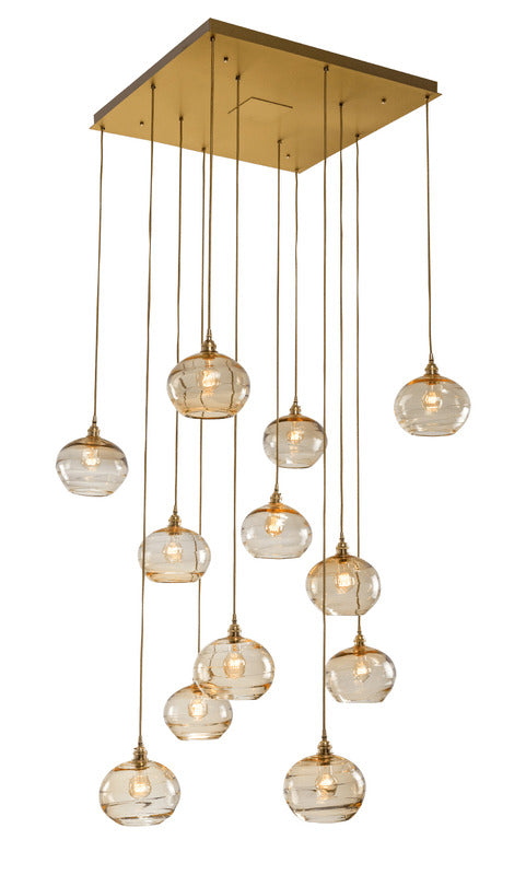 Coppa Square Multi-Light Pendant Light