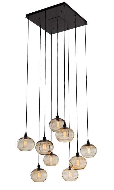 Coppa Square Multi-Light Pendant Light