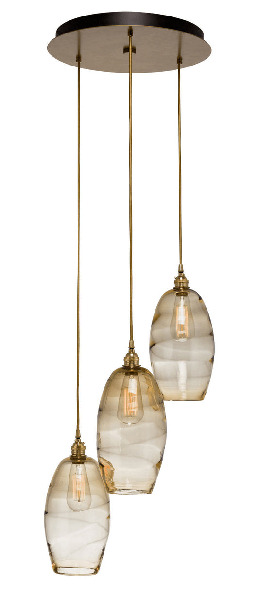 Ellisse Round Multi-Light Pendant Light