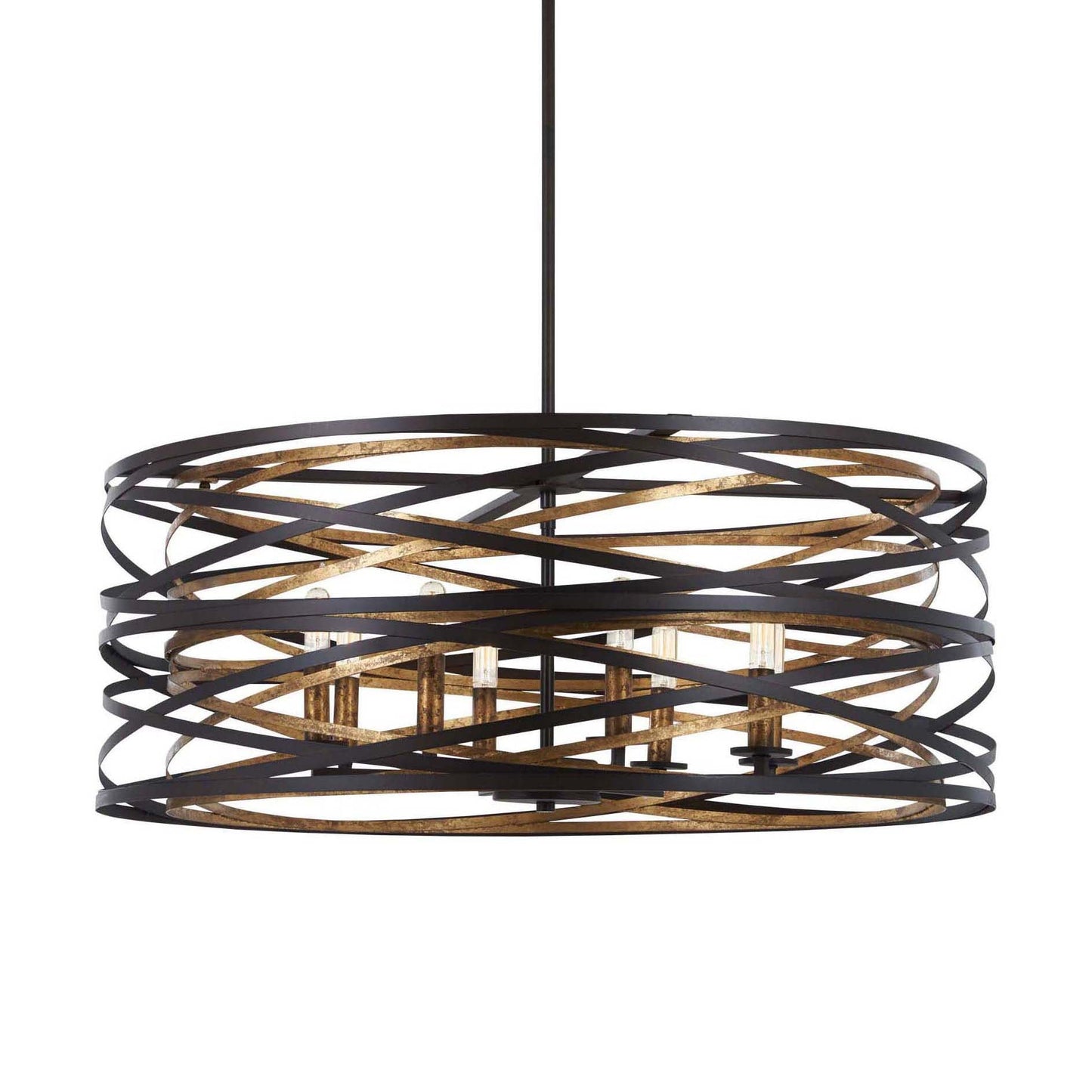 Vortic Flow Horizontal Pendant Light