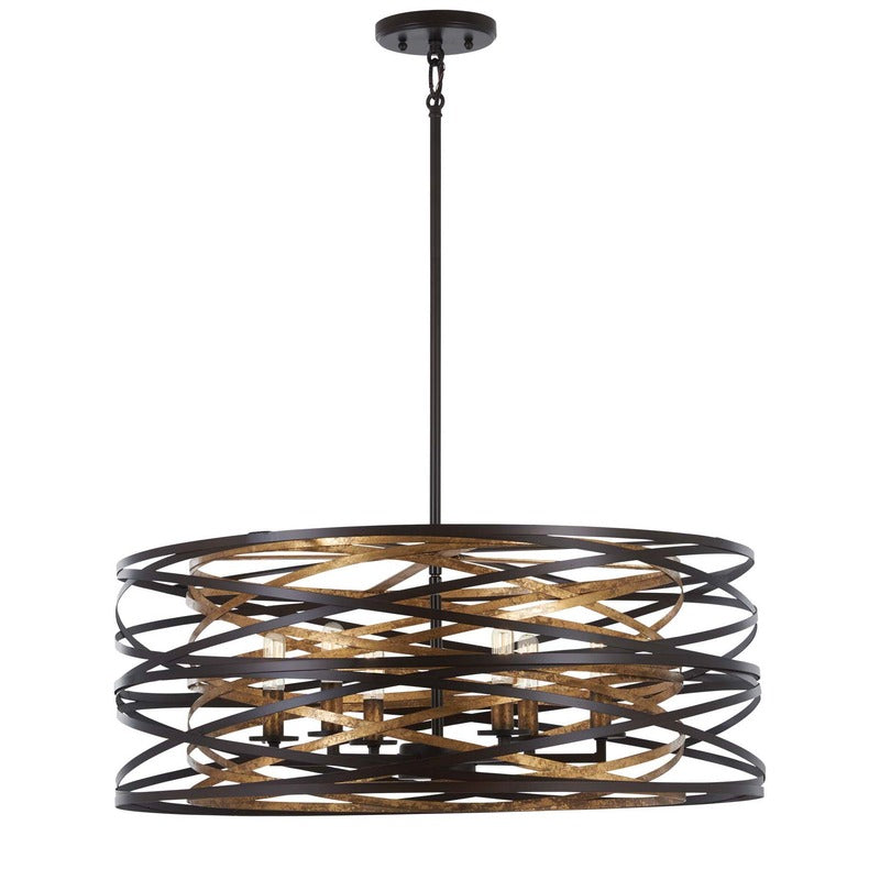 Vortic Flow Horizontal Pendant Light