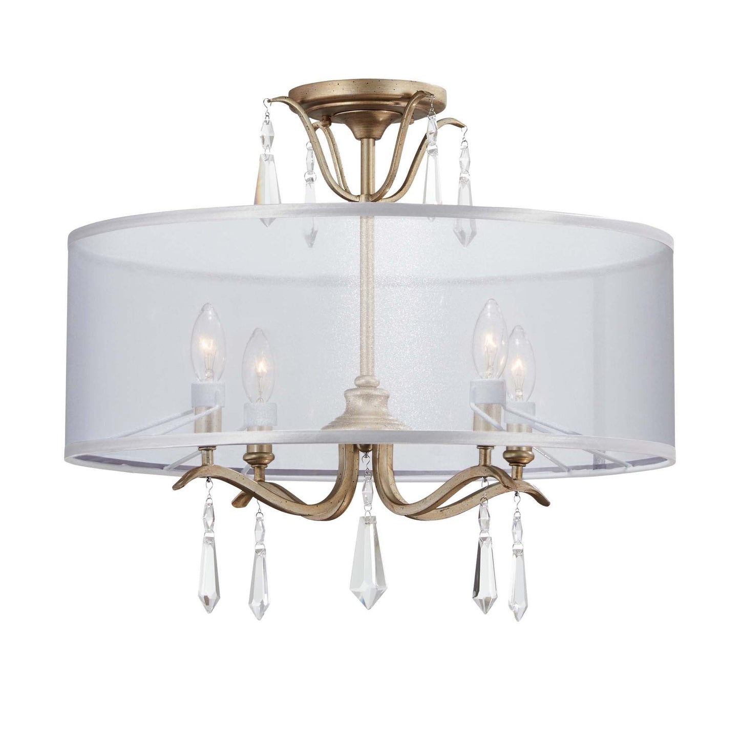 Laurel Estate Semi Flush Mount with Shade