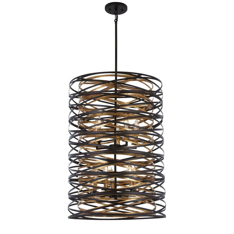 Vortic Flow Vertical Pendant Light